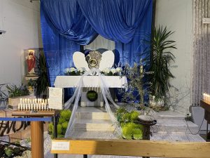 Il sepolcro della chiesa di San Giuseppe Artigiano